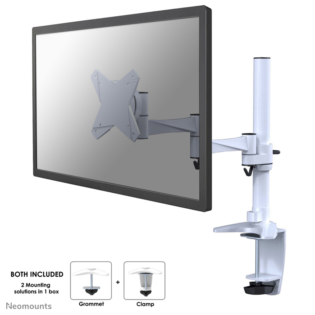 Neomounts FPMA-D1330WHITE Braccio per monitor 10-30"